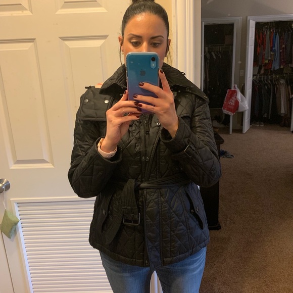SOLD -Burberry Brit Finsbridge Quilted Short Coat - Picture 7 of 7